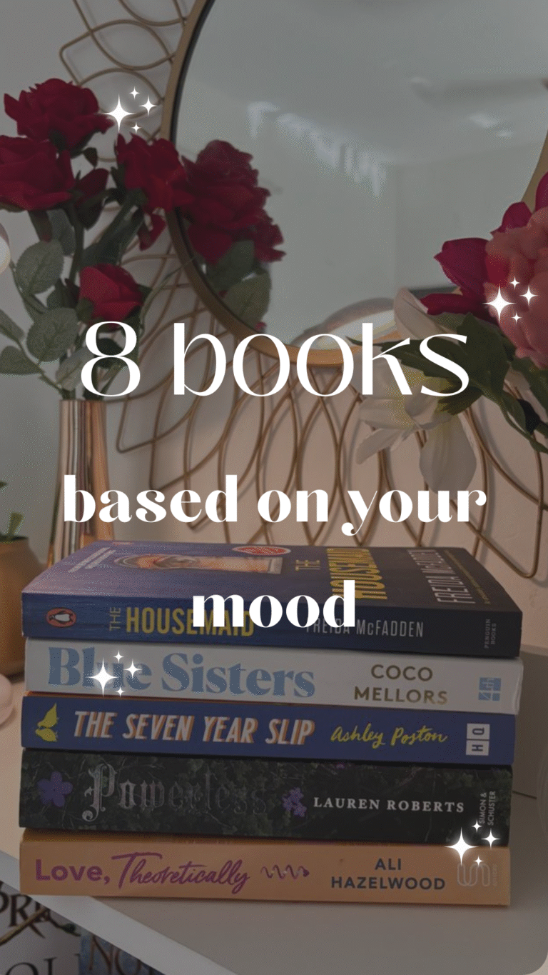 8 books based on your mood